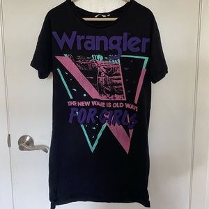 Wrangler t-shirt dress, size XS